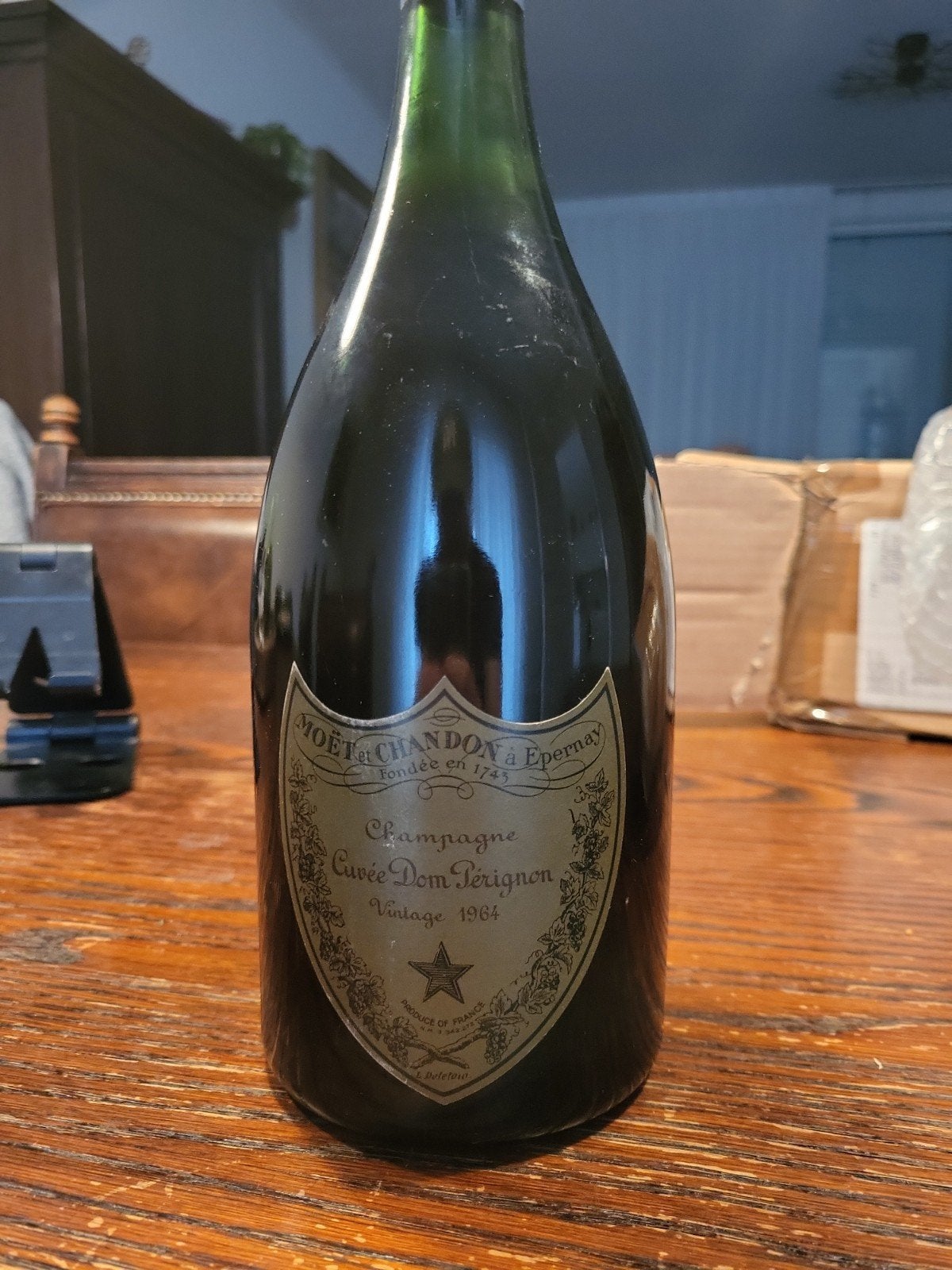 Moët & Chandon Cuvée Dom Pérignon Vintage 1964 Champagne, Gebruikt, Frankrijk, Ophalen of Verzenden, Champagne