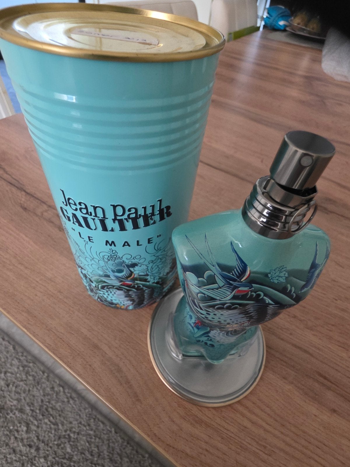 Jean Paul Gaultier Le Male Summer 2014 125ml, Ophalen of Verzenden, Parfumfles, Gevuld