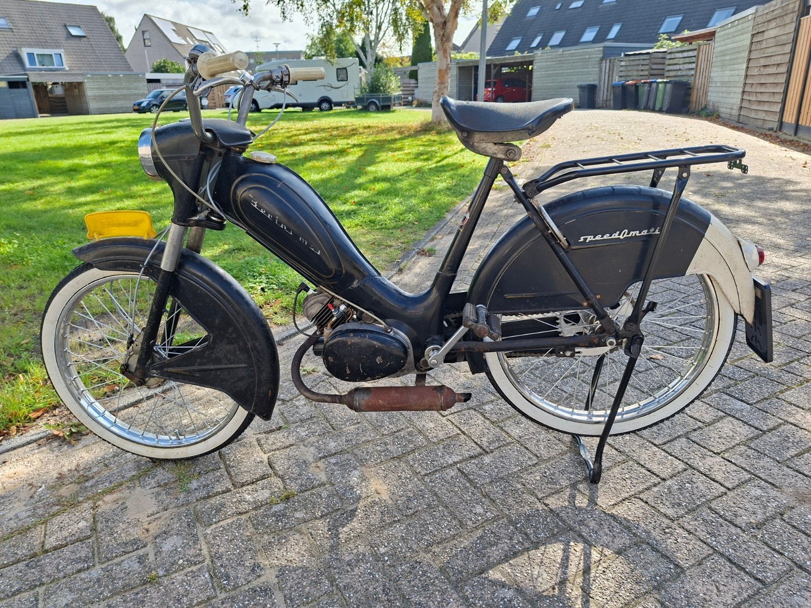 Berini m21 uit 1958 met kenteken, Maximaal 45 km/u, 49 cc, Ophalen, Overige merken