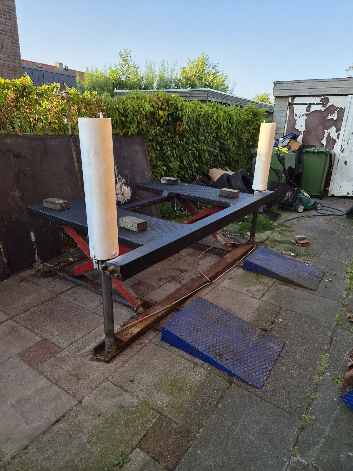 Poetsbrug / garage brug / auto / poets brug, Auto diversen, Autogereedschap, Ophalen, Gebruikt