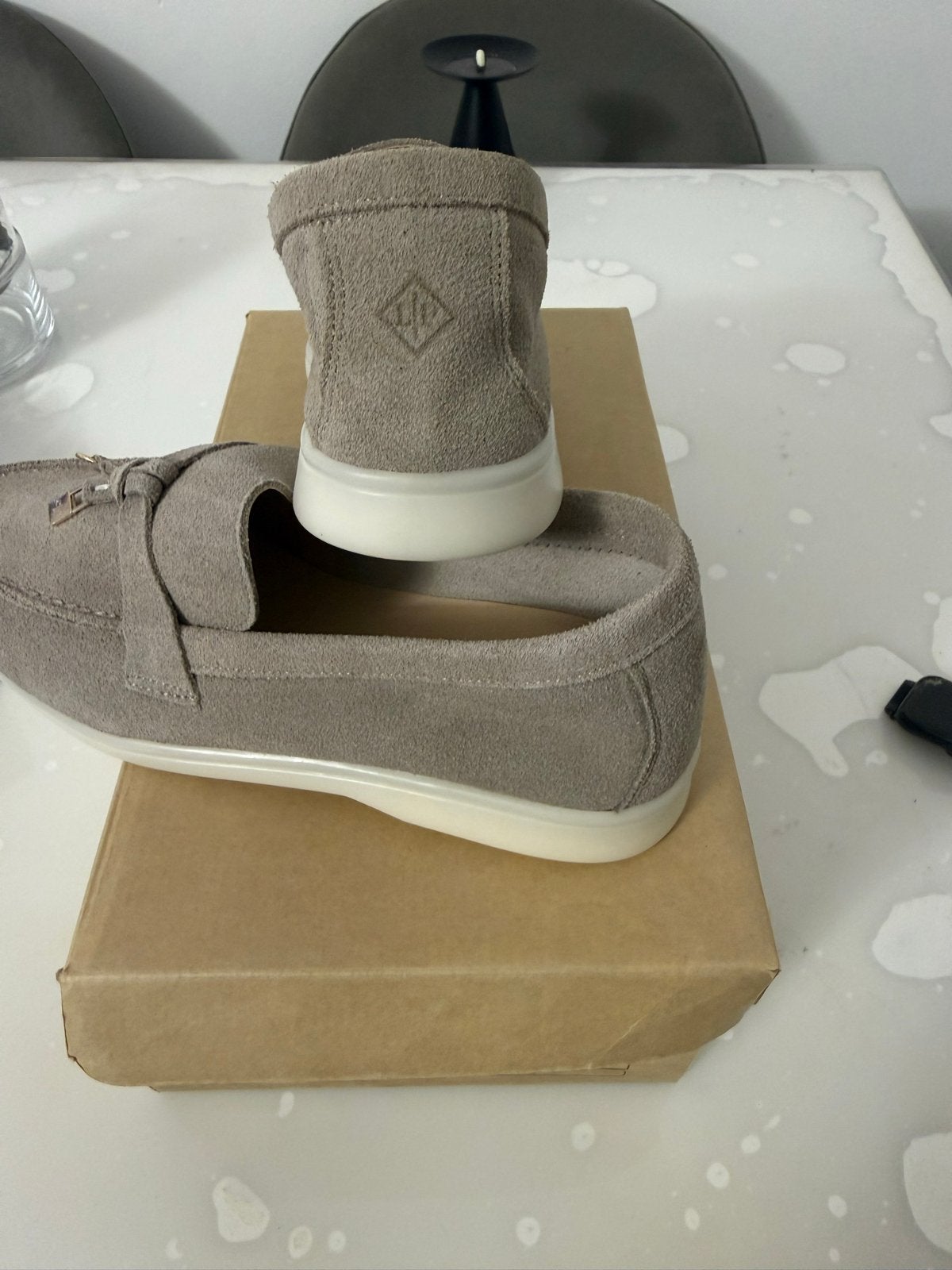 Loro Piana Summer Walk Instappers - Zo goed als nieuw, Kleding | Dames, Schoenen, Ophalen of Verzenden, Zo goed als nieuw, Beige