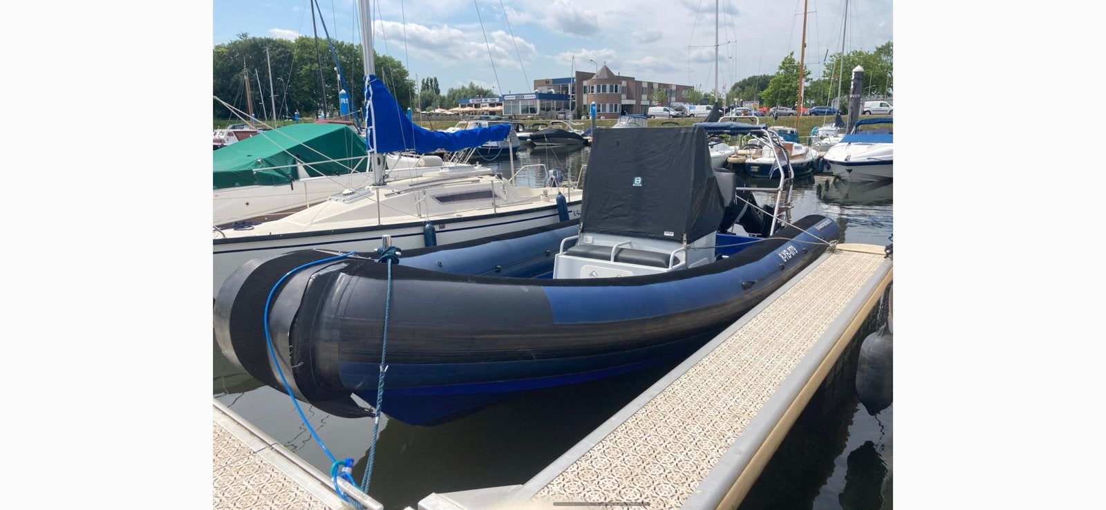 Parker 800 baltic rib., Watersport en Boten, Ophalen of Verzenden, Benzine