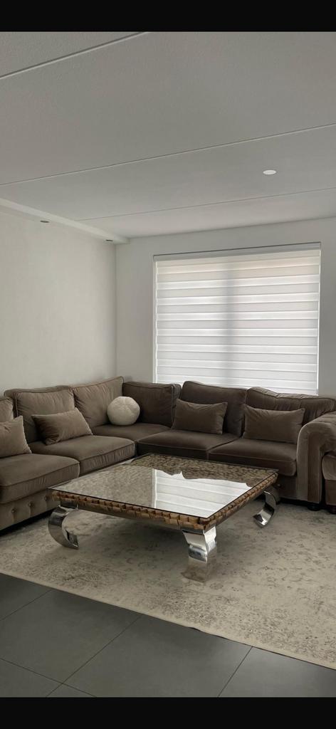 Luxe Acaciahouten Salontafel Rofra Home Robuuste Eyecatcher, Huis en Inrichting, Tafels | Salontafels, Ophalen, 50 tot 100 cm