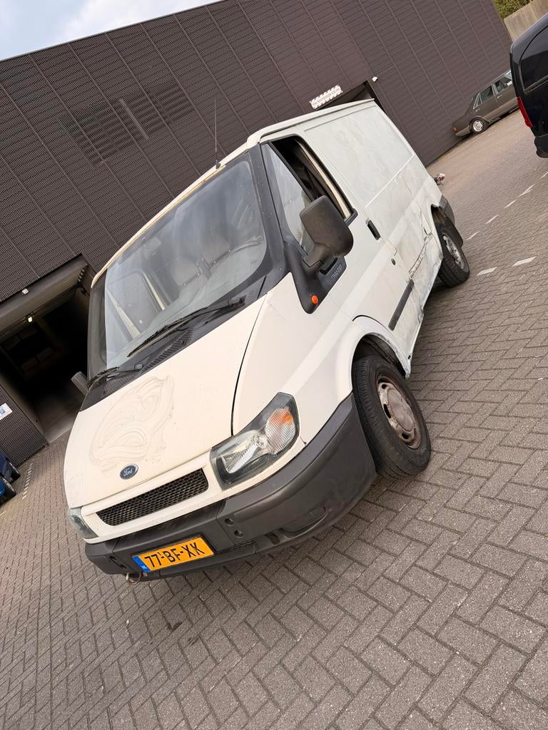 Ford Transit 2.0 D 260S FD VAN 75 LR 4.23 2002 EXPORT, Auto's, Voorwielaandrijving, 1998 cc, Stof, Zwart