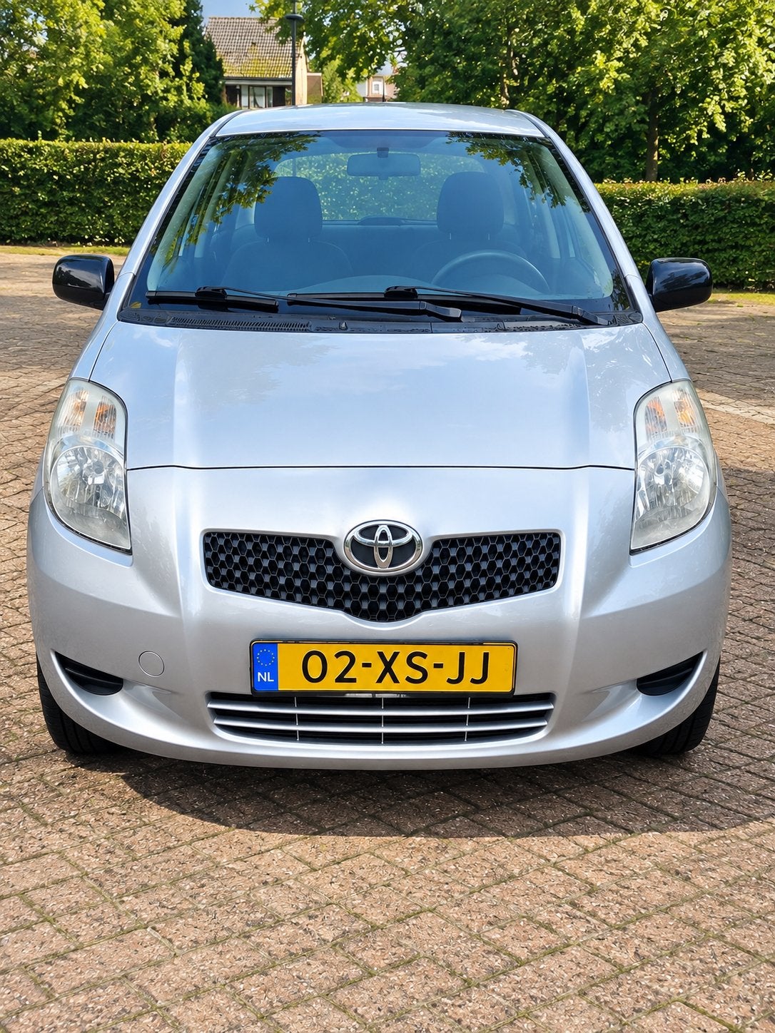 Toyota Yaris 1.0 12V Vvt-i 3DR Terra 2007 Grijs, Voorwielaandrijving, 40 €/maand, Origineel Nederlands, Bedrijf