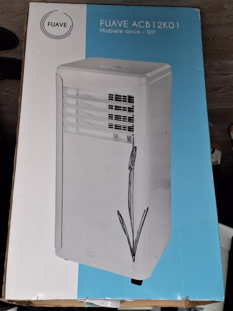 FUAVE Mobiele airco ACB12K01 - Wit, Ophalen