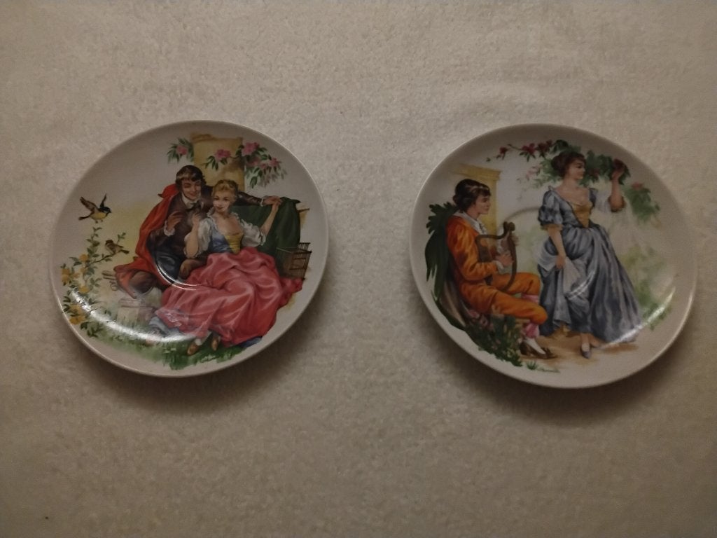 Gainsborough bone china decorative wall plate, Ophalen of Verzenden, Zo goed als nieuw, Porselein