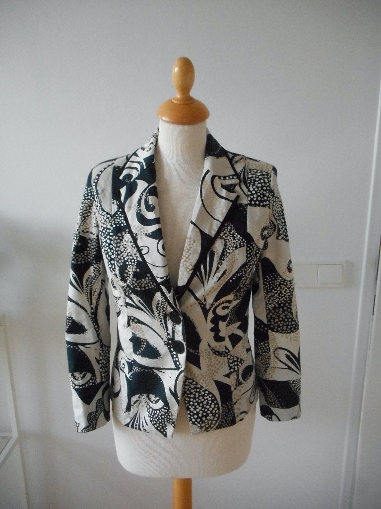 Jasje, blazer van Edas, maat 38, Maat 38/40 (M), Beige, Ophalen of Verzenden, Zo goed als nieuw