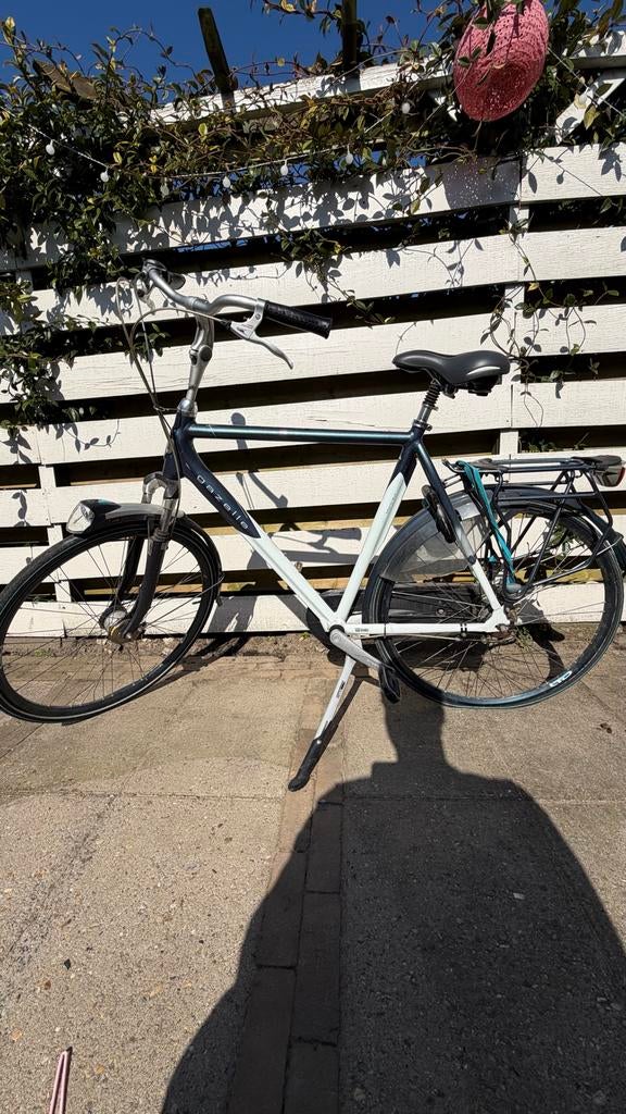 Gazelle Montreux herenfiets, Ophalen, Gebruikt, Versnellingen, 57 tot 61 cm
