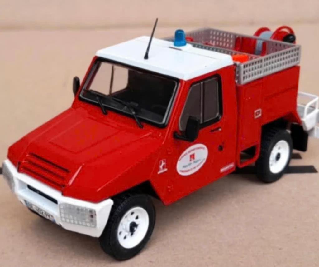 Auverland A2 CCFL Desautel BOS brandweer schaal 1/43 # 24, Verzenden, Nieuw, Auto, Overige merken