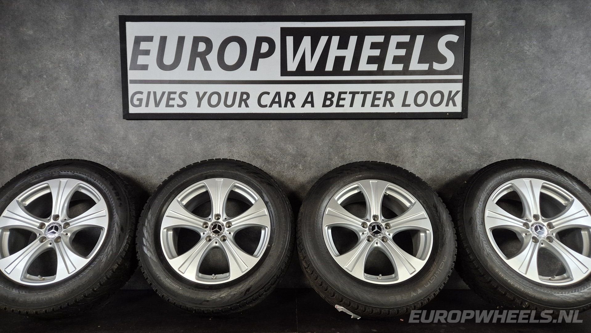 DEMO 18 inch Mercedes velgen GLC W253 X253 C253 winterbanden, 18 inch, Gebruikt, -, -