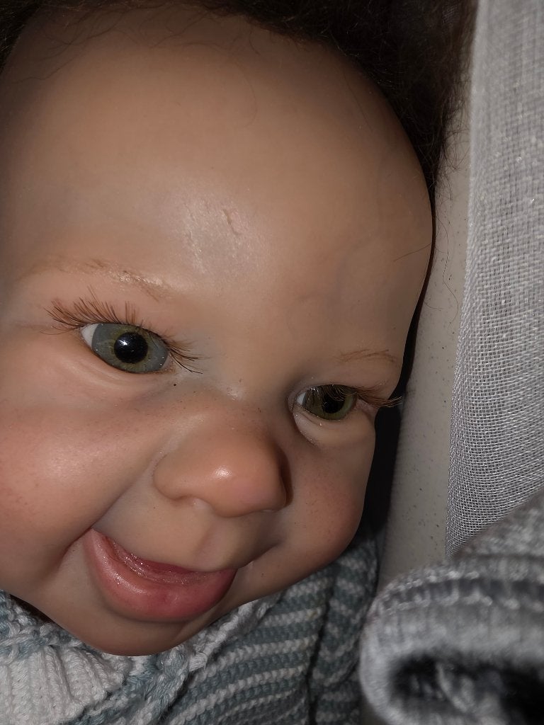 Reborn eur100 incl verzenden, Verzamelen, Poppen, Verzenden, Zo goed als nieuw, Pop