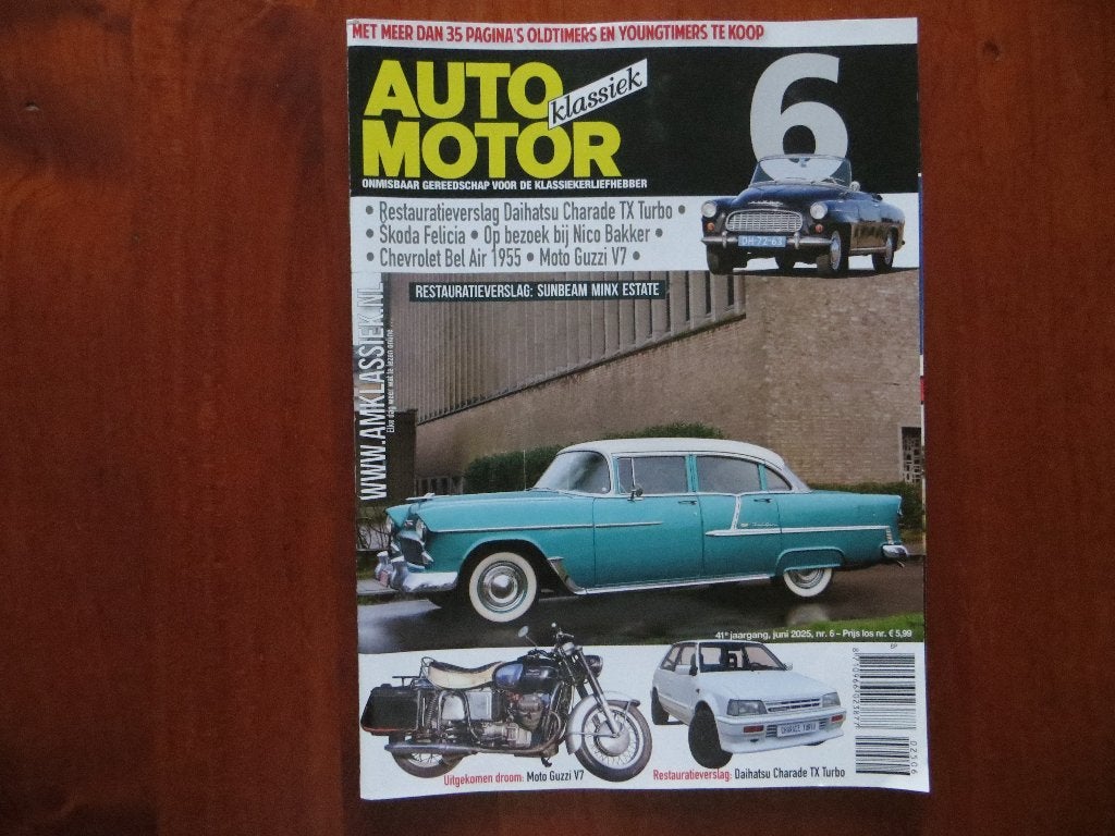 Auto Motor Klassiek 6 2025 Skoda Felicia Cabrio, Daihatsu, Ophalen of Verzenden, Nieuw, Chevrolet