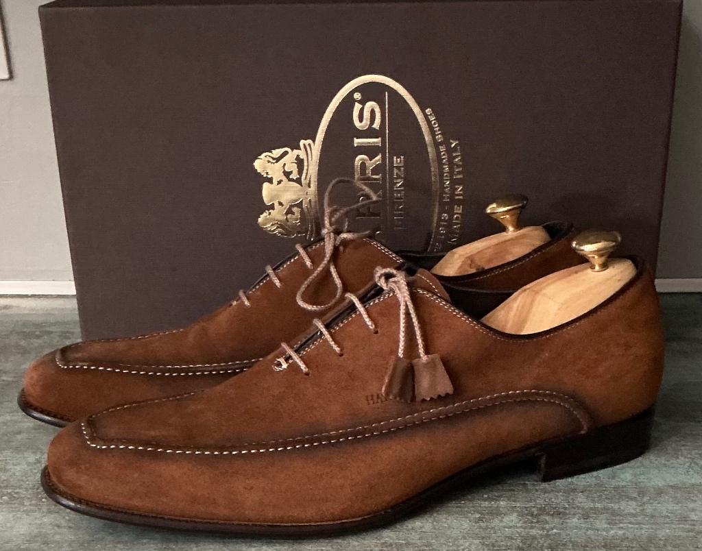 Harris. Stijlvolle leren schoenen. Mt 44 1/2. Nieuw!!!, Kleding | Heren, Harris, Bruin, Nieuw, Ophalen of Verzenden