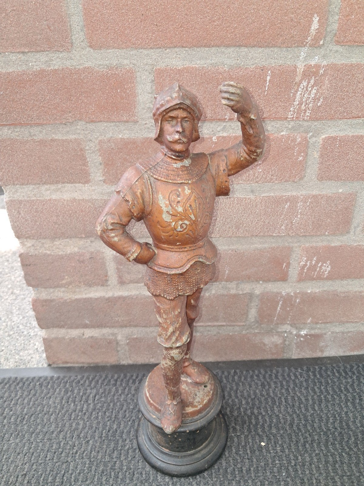ridder in harnas beeld, Verzamelen, Ophalen of Verzenden