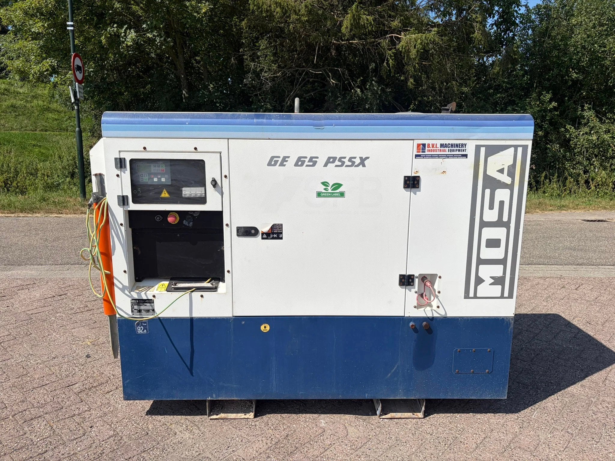 Perkins Mosa GE 65 PSSX 65 KVA aggregaat generatorsets BJ202