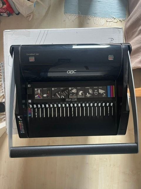 Inbindmachine, Ophalen, Zo goed als nieuw