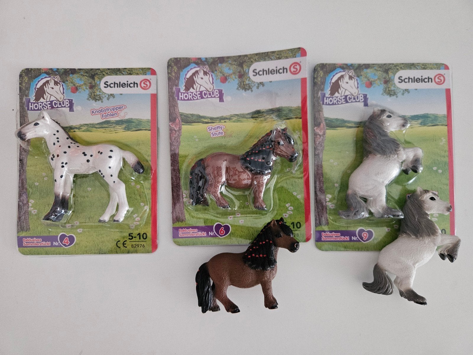 Schleich tijdschrift Veulen en Shetlanders, Ophalen of Verzenden, Zo goed als nieuw, Paard, Beeldje of Figuurtje