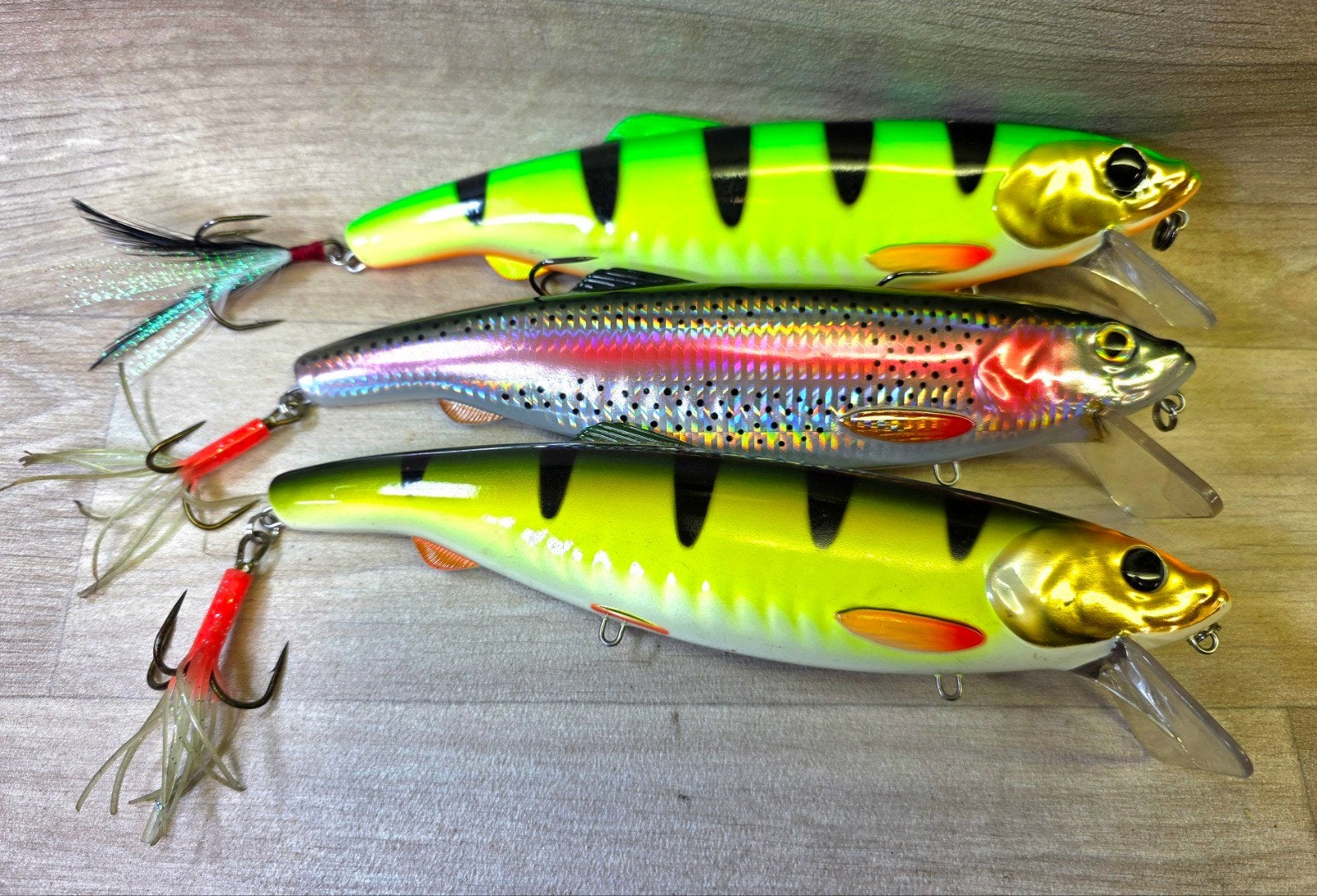 3x SAVAGE GEAR 3D HERRING WOBBLER 22cm / 115gr / 1.5 - 4mtr, Watersport en Boten, Ophalen of Verzenden, Zo goed als nieuw, Overige typen