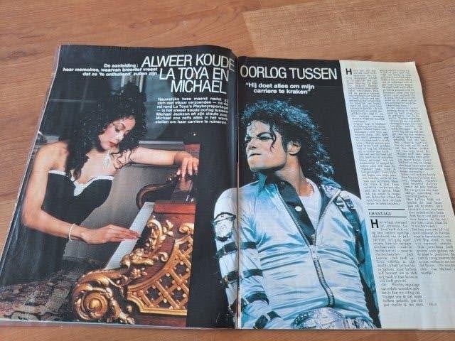 Kwik 1989 Michael Latoya Jackson Jaclyn Smith Prinses Diana, Verzamelen, Ophalen of Verzenden, 1980 tot heden, Buitenland, Tijdschrift