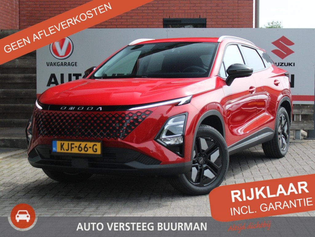 Omoda 5 1.6 T-GDi SHS-H Comfort 360 Camera, Panoramadak, Sto, Auto's, Gebruikt, 4 cilinders, 2 kWh, Leder en Stof