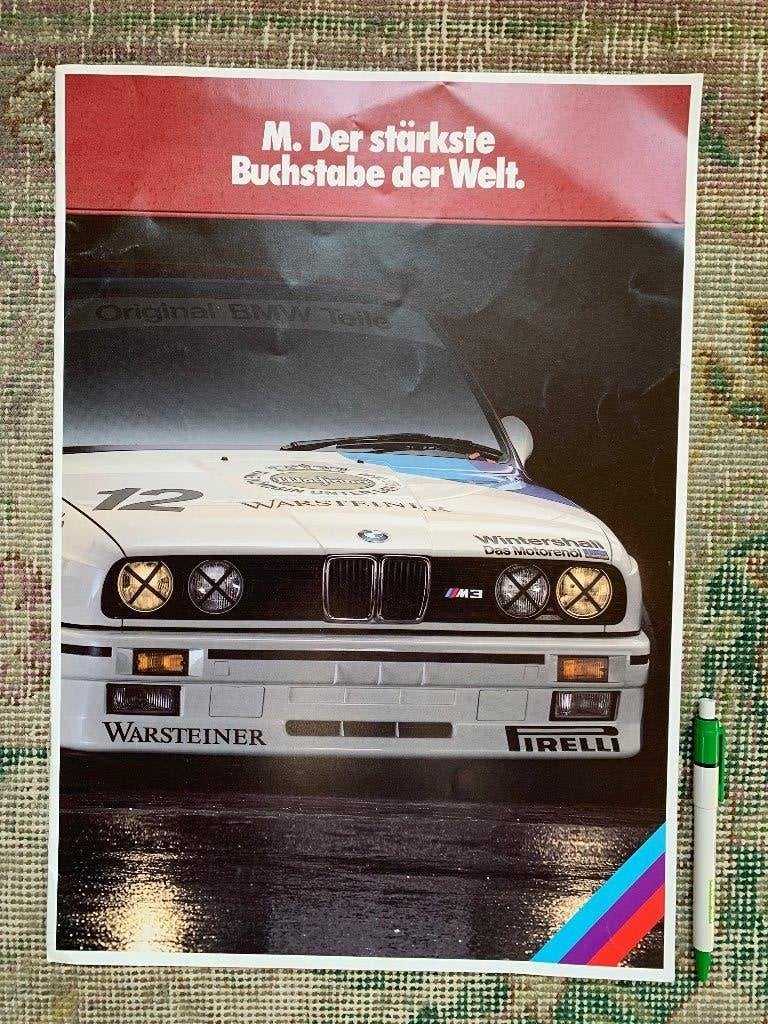 Brochure BMW M. Der stärkste Buchstabe der Welt 1987, Nieuw, Ophalen of Verzenden, BMW, BMW