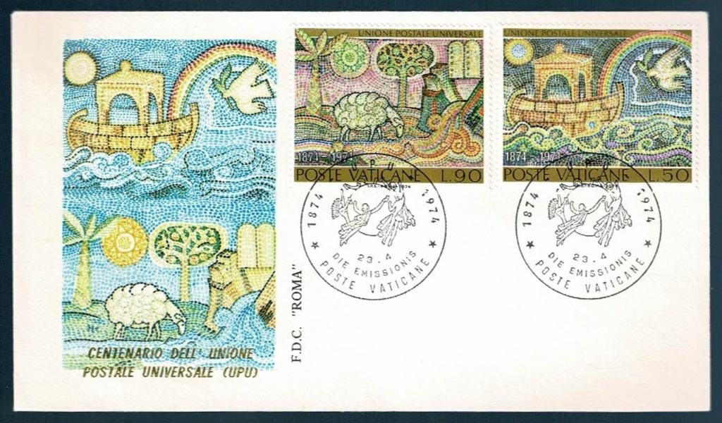 FDC : Vaticaanstad - 23.4.1979 - ROMA, Postzegels en Munten, Postzegels | Eerstedagenveloppen, Verzenden, Onbeschreven, Europa