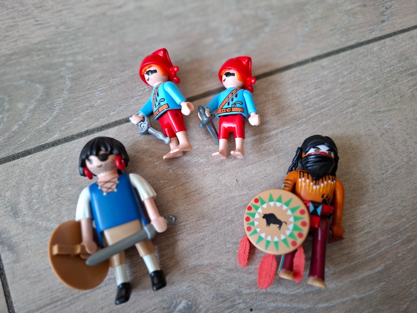 Playmobil Figuren: Piraten en Indiaan, Kinderen en Baby's, Pirates, Gebruikt, Losse onderdelen, Ophalen of Verzenden