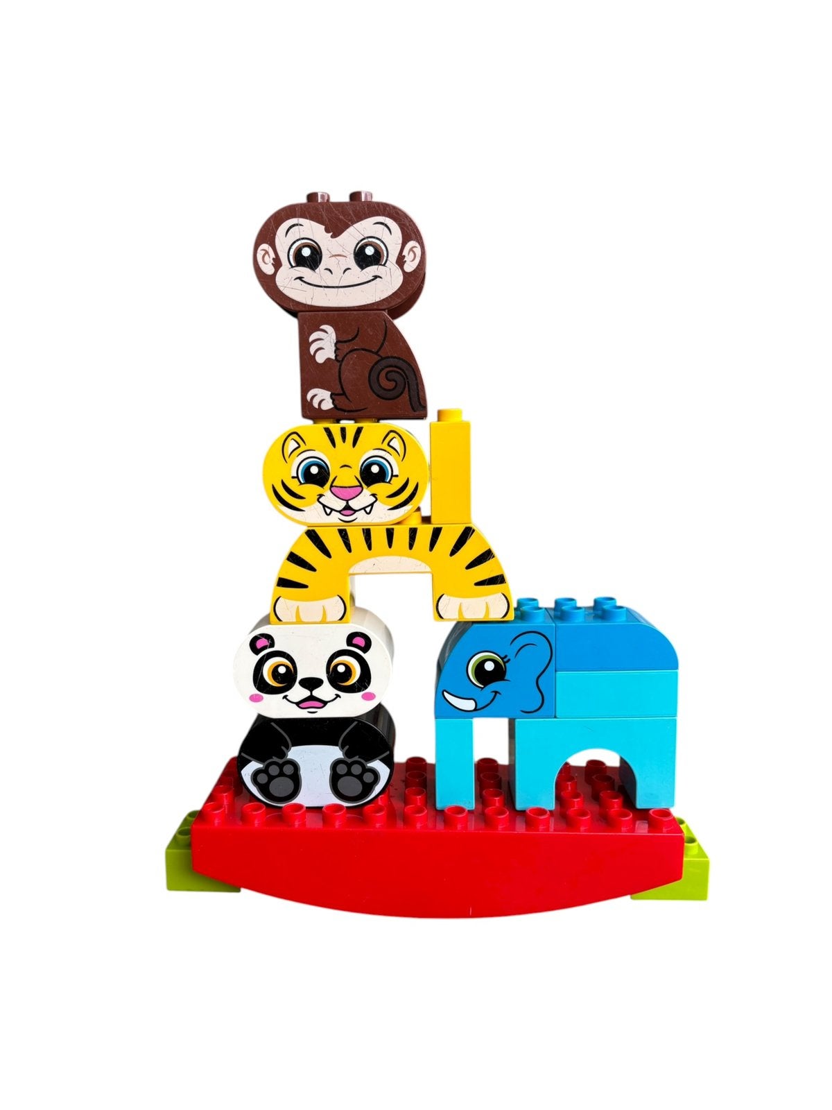 LEGO DUPLO 10884 Mijn Eerste Balancerende Dieren, Kinderen en Baby's, Gebruikt, Overige thema's, Ophalen of Verzenden, Compleet