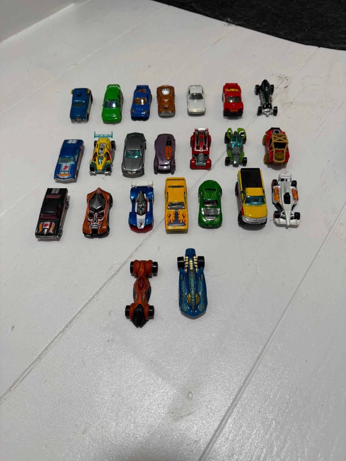 Hot Wheels collectie met opbergkoffer - 25 auto's, Ophalen of Verzenden, Gebruikt