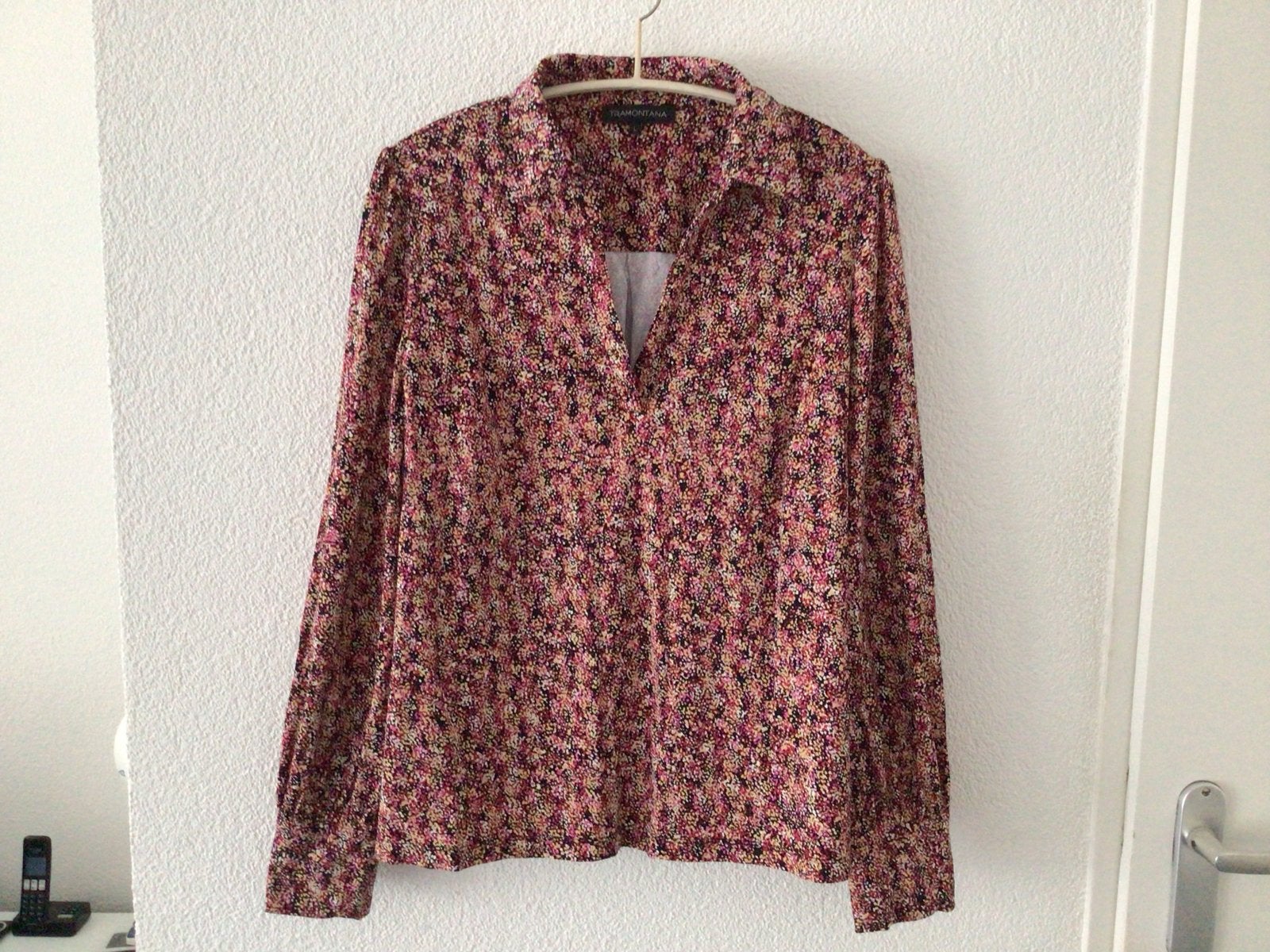 Tramontana Blouse met Vrolijk Motief - maat L, Ophalen of Verzenden, Gedragen, Maat 42/44 (L), Meerkleurig