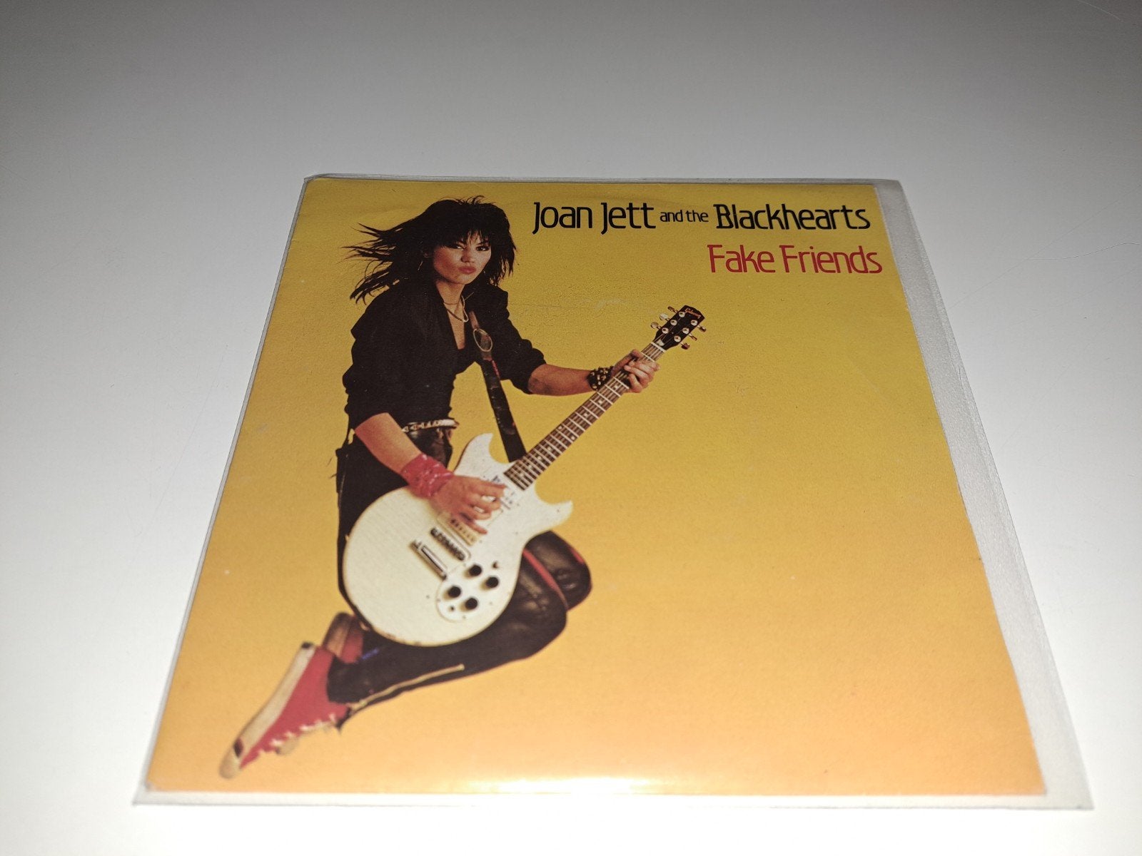 7" Joan Jett and the Blackhearts : Fake friends, Verzenden, Gebruikt, Pop