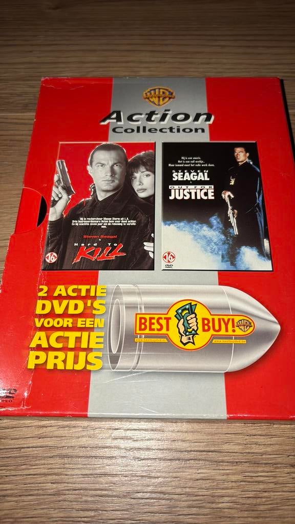 Hard to Kill en Out for Justice met Steven Seagal., Cd's en Dvd's, Dvd's | Actie, Vanaf 16 jaar, Ophalen of Verzenden, Zo goed als nieuw