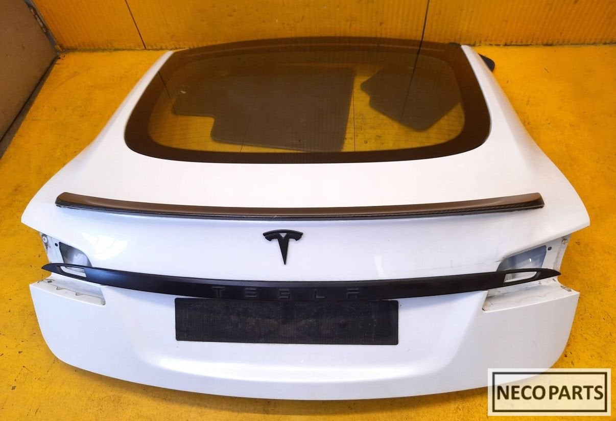 TESLA MODEL S ACHTERKLEP ORIGINEEL COMPLEET ALLES LEVERBAAR, Gebruikt, Overige automerken, -, Ophalen of Verzenden