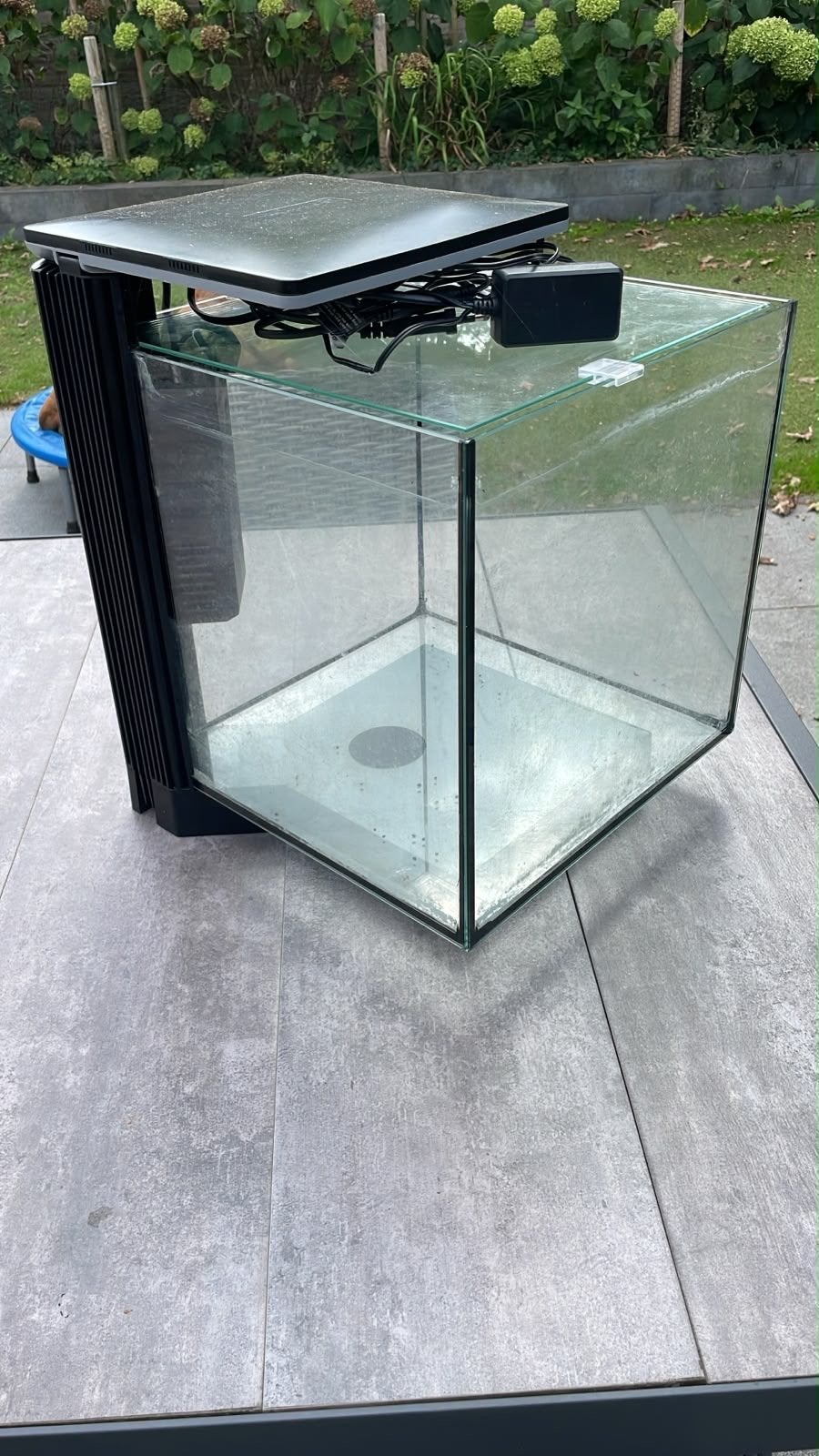 Aquarium, Dieren en Toebehoren, Ophalen of Verzenden, Inclusief deksel, Gebruikt, Leeg aquarium