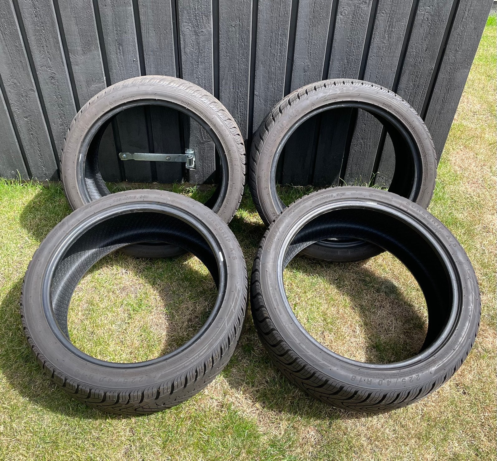 Gripmax SureGrip 225-40 R18 All Season, Auto-onderdelen, Banden en Velgen, Ophalen, 18 inch, Gebruikt, All Season
