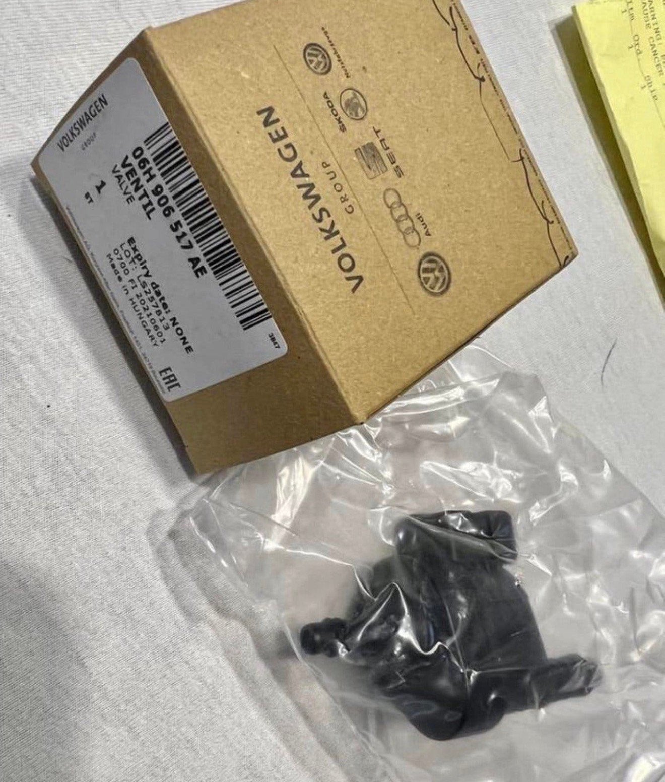 OEM Volkswagen 06H-906-517-AE Vapor Ontluchtings klep NIEUW, Ophalen of Verzenden, P, P, P