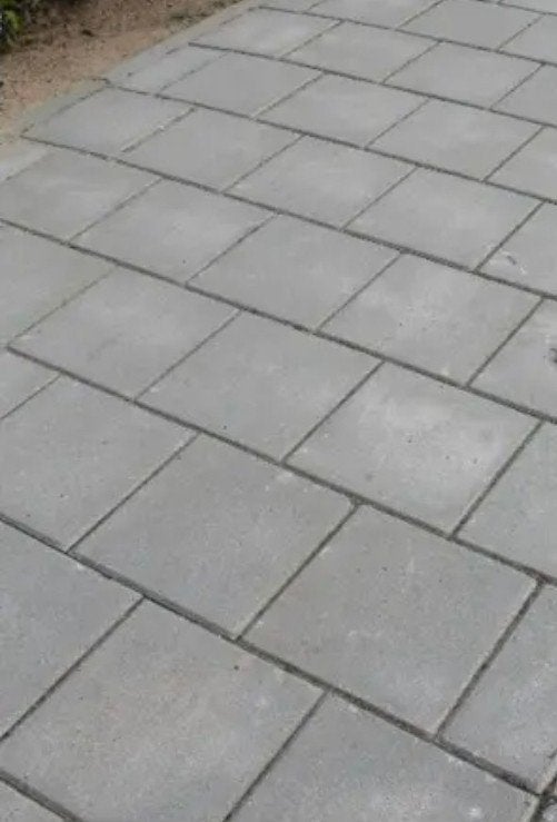 Gezocht: 45m2 Betonnen terrastegels - stoeptegels - 30x30 -, Ophalen, Gebruikt, 10 m² of meer, Beton