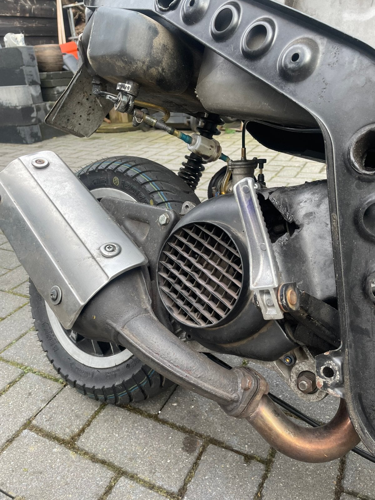 Piaggio 172cc stage 1 malossi blok RUILEN MOGELIJK, Ophalen of Verzenden, Zo goed als nieuw, Blok, Piaggio