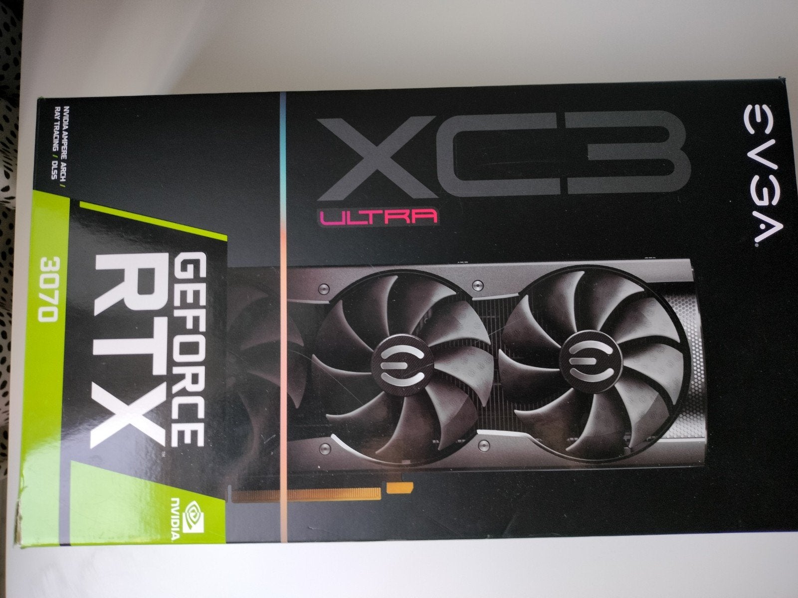 EVGA GeForce RTX 3070 XC3 Ultra Grafische Kaart, GDDR6, PCI-Express 4, Ophalen of Verzenden, Zo goed als nieuw