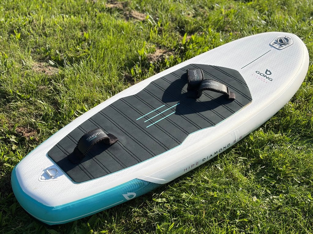 Gong HIPE Diamond 5'6 95L inflatable wingfoilboard (2025), Ophalen of Verzenden, Gebruikt, Wingsurf-board
