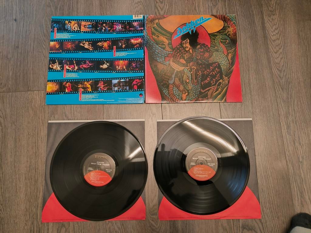 2lp dokken beast from the east, Ophalen of Verzenden, Gebruikt, 12 inch