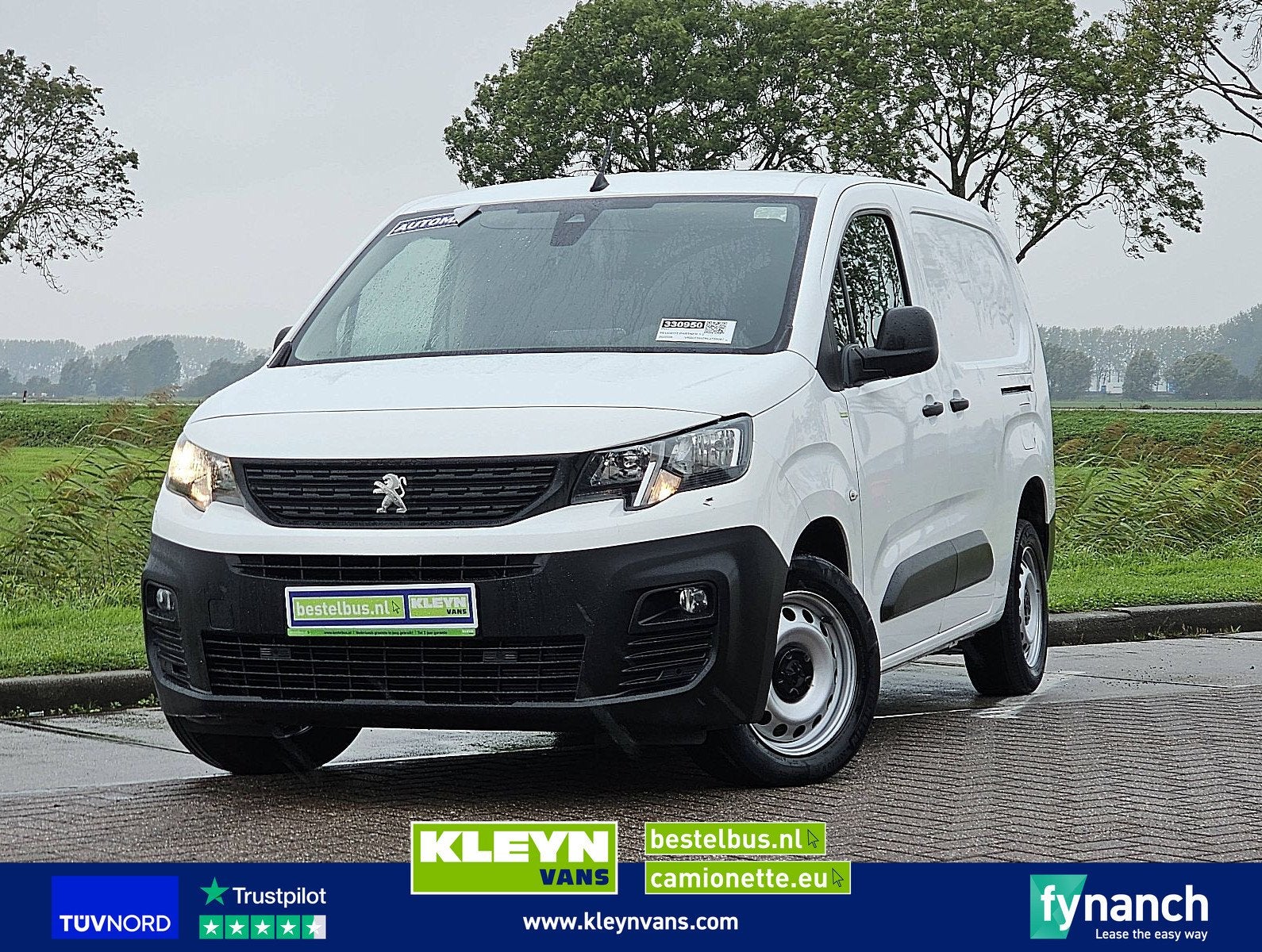 PEUGEOT PARTNER 1.5 L2 ac automaat EURO6 dubbele schuifdeur, Automaat, Gebruikt, Euro 6, Wit