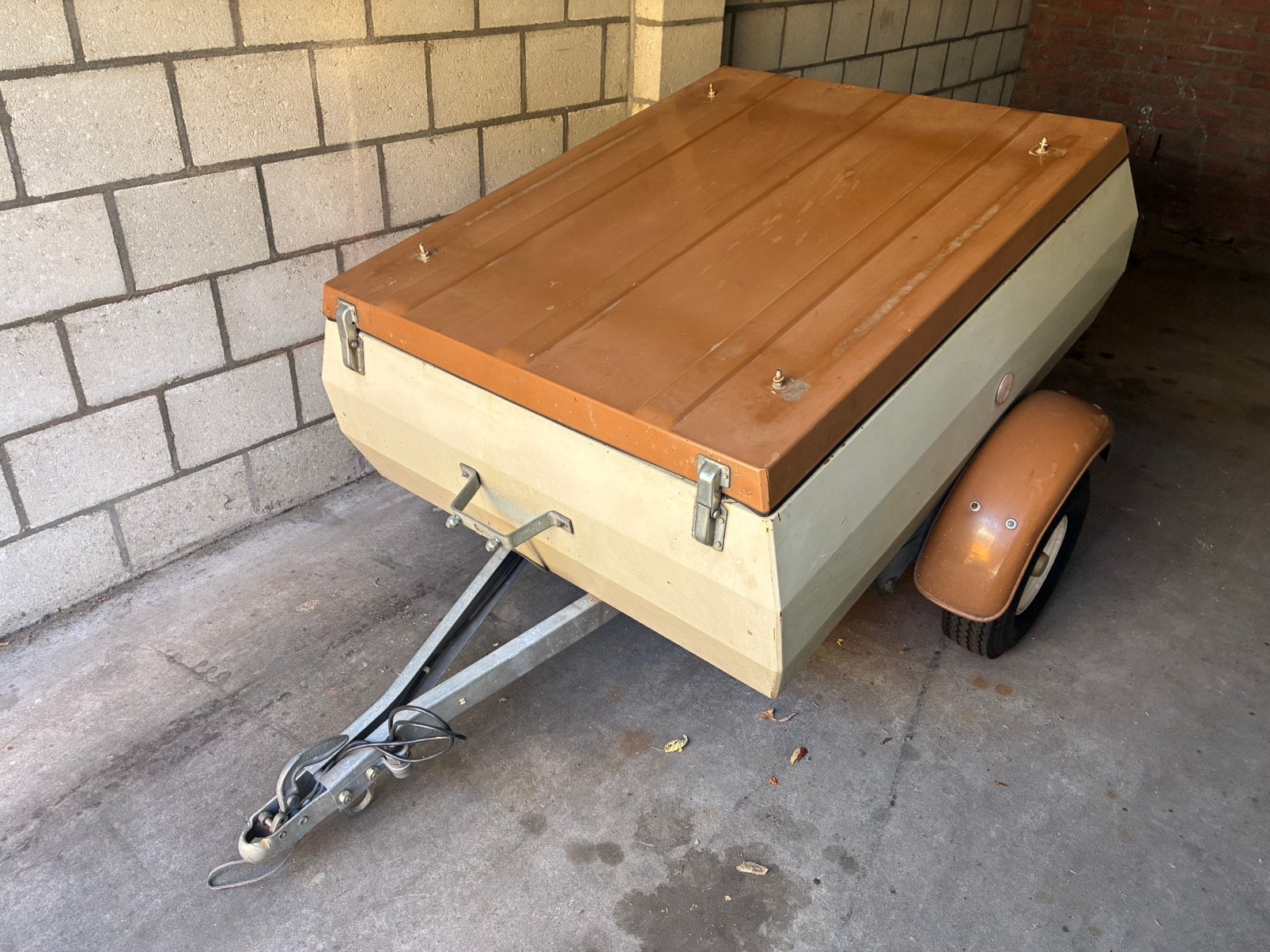 Bagagewagen met deksel Stema HP402, Ophalen, Zo goed als nieuw