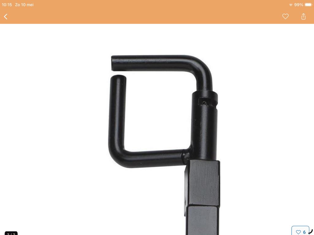 Bullock absolute stuur/pedaalslot, Caravans en Kamperen, Camper-accessoires, Ophalen, Zo goed als nieuw