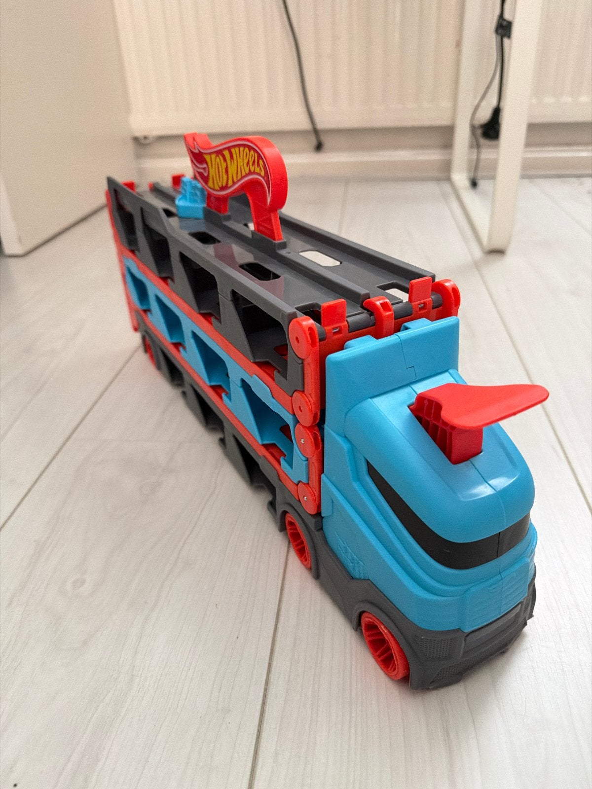 Hot Wheels Speedway Oplegger Speelset, Ophalen of Verzenden, Zo goed als nieuw