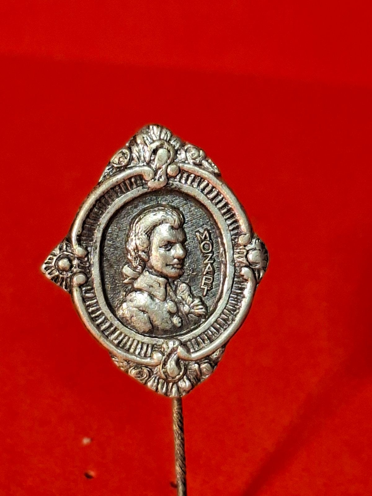 Zware oude speld MOZART, Ophalen of Verzenden
