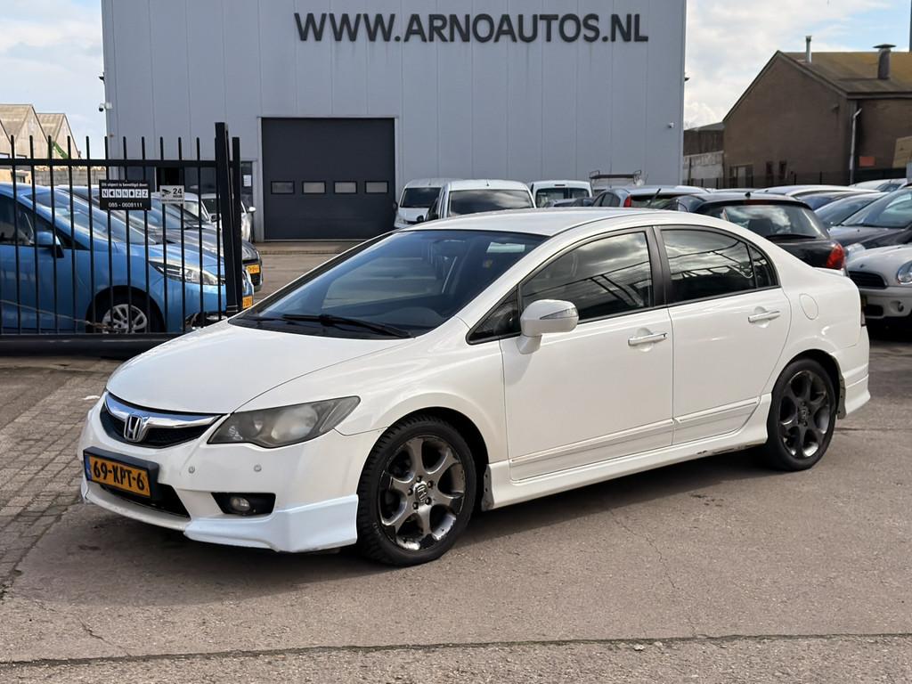 Honda Civic 1.3 Hybrid AUTOMAAT Elegance, AIRCO(CLIMA), CRUI, Euro 5, Gebruikt, Zwart, 4 cilinders