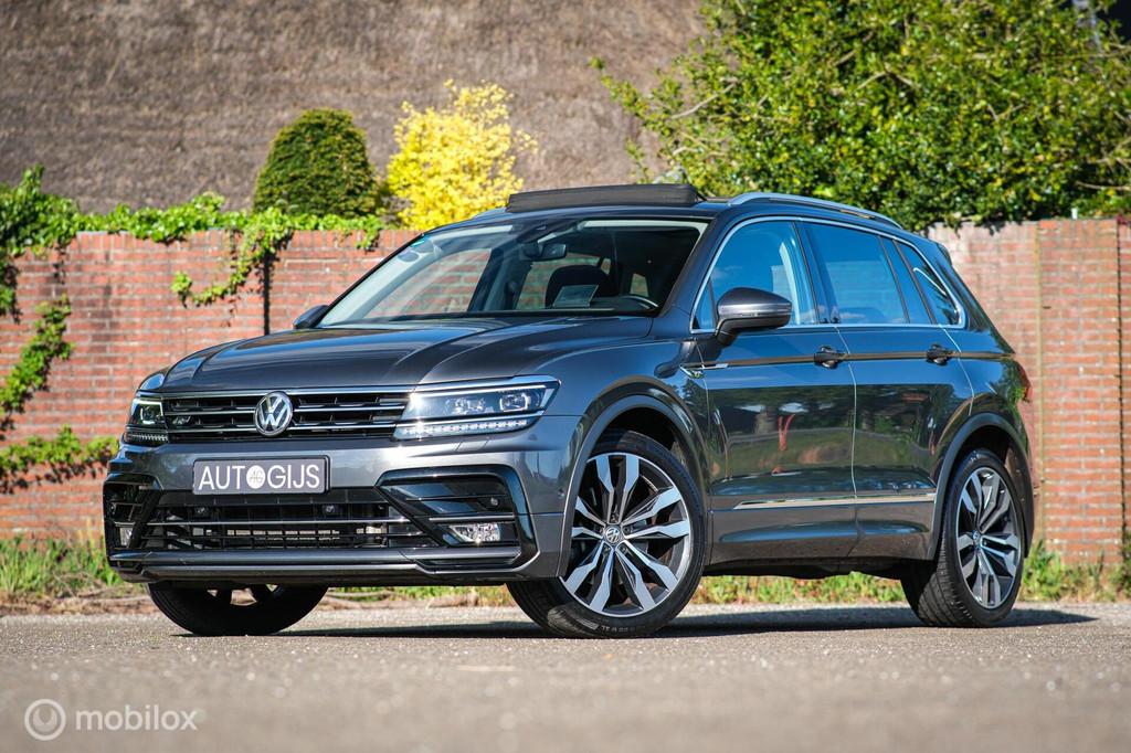 Volkswagen Tiguan 2.0 TSI 4Motion Highline | Panorama | Trek, Auto's, Volkswagen, Automaat, Automatische klimaatregeling, Gebruikt