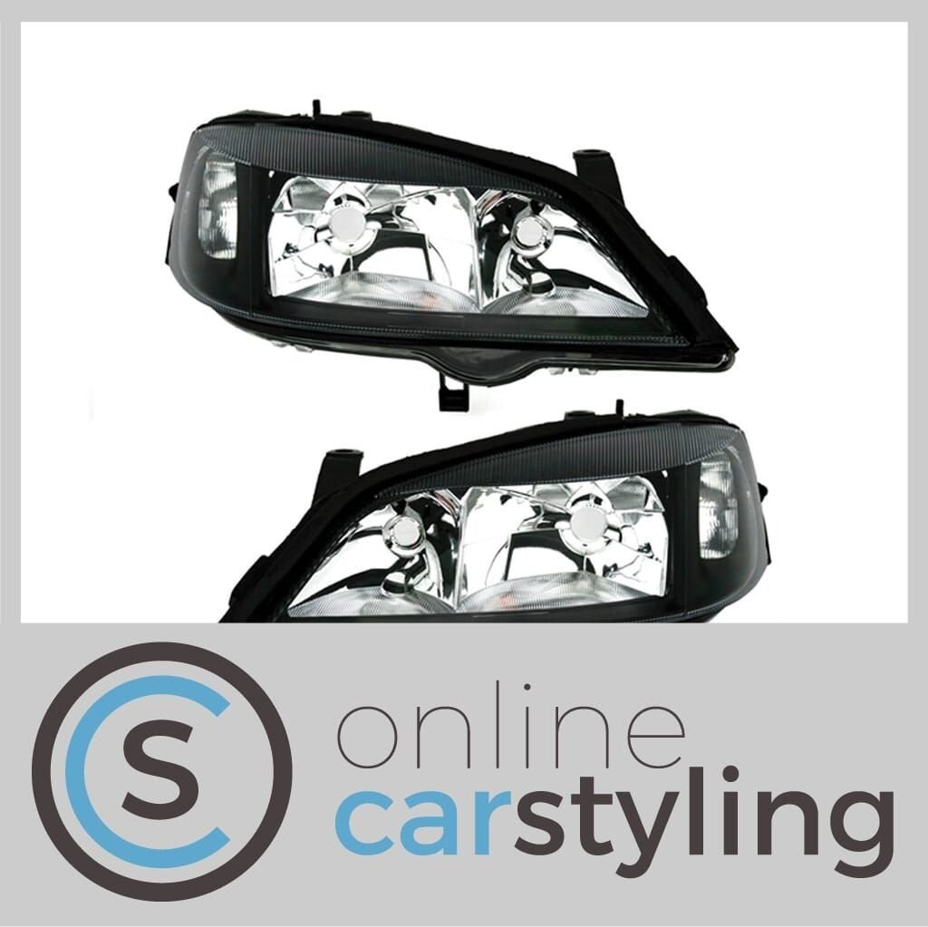 # Zwarte heldere Koplampen Opel Astra G #, -, -, Opel, Nieuw
